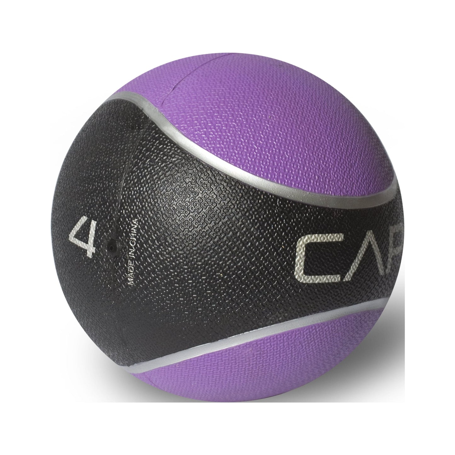 Barbell Rubber Medicine Ball, 4Lb