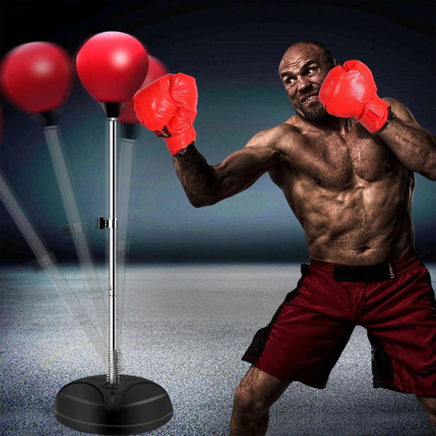 Adjustable Boxing Freestanding Speed Bag