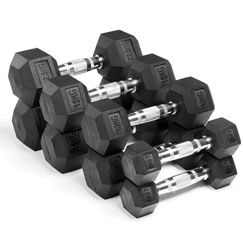 Wholesale Weights Gym Equipment Hex Dumbbells Black Coated Dumbbell Hex Buy Dumbbell