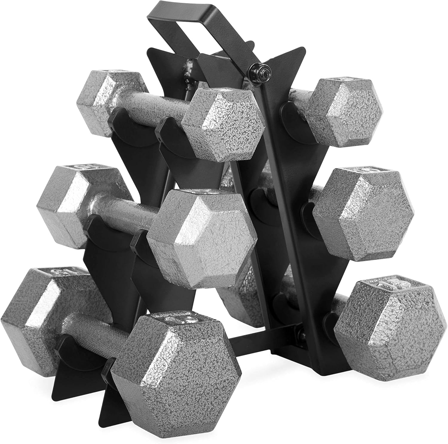 Dumbbell Rack, Heavy Duty A-Frame Dumbbell Stand, Steel Dumbbell Holder, Dumbbell Weight Storage Rack for Dumbbell Storage Solution, RACK ONLY, Multiple Sizes Options