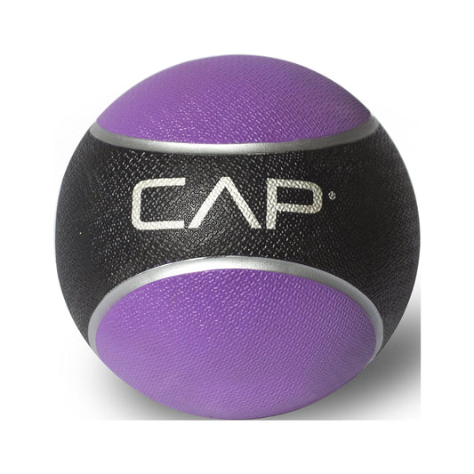 Barbell Rubber Medicine Ball, 4Lb
