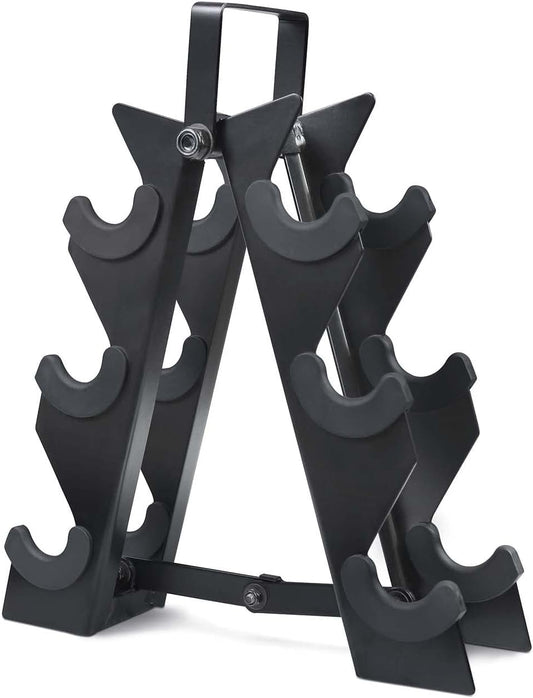 Dumbbell Rack, Heavy Duty A-Frame Dumbbell Stand, Steel Dumbbell Holder, Dumbbell Weight Storage Rack for Dumbbell Storage Solution, RACK ONLY, Multiple Sizes Options